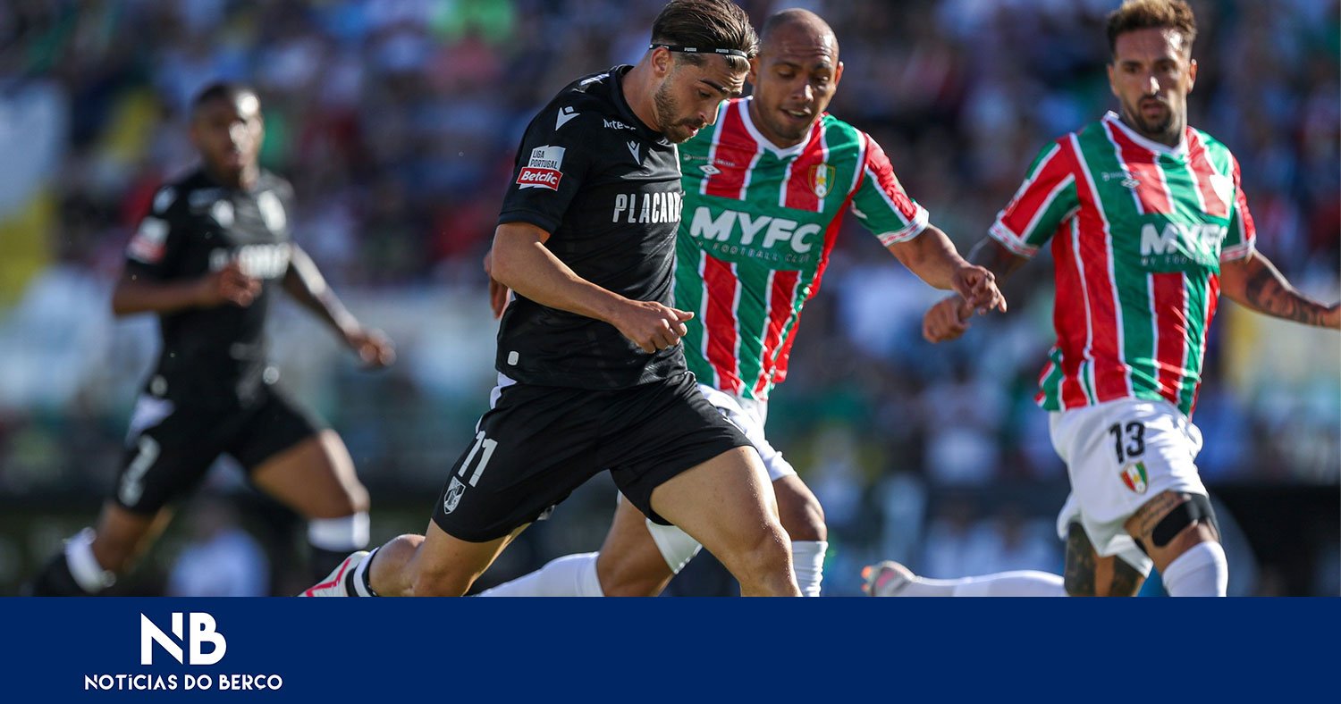 Vitória entra a ganhar na Liga com golo de Jota Silva