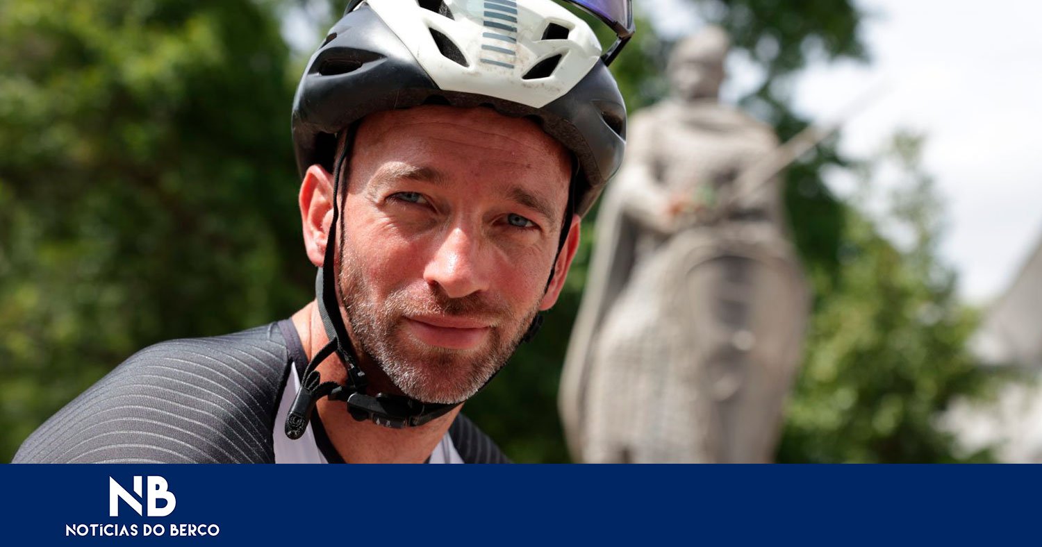 Pedro Barreira em ação na Ironman 70.3