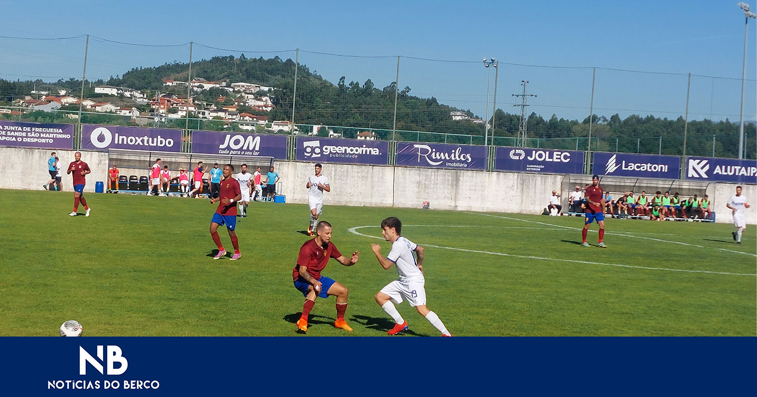 Sandinenses fora da Taça de Portugal