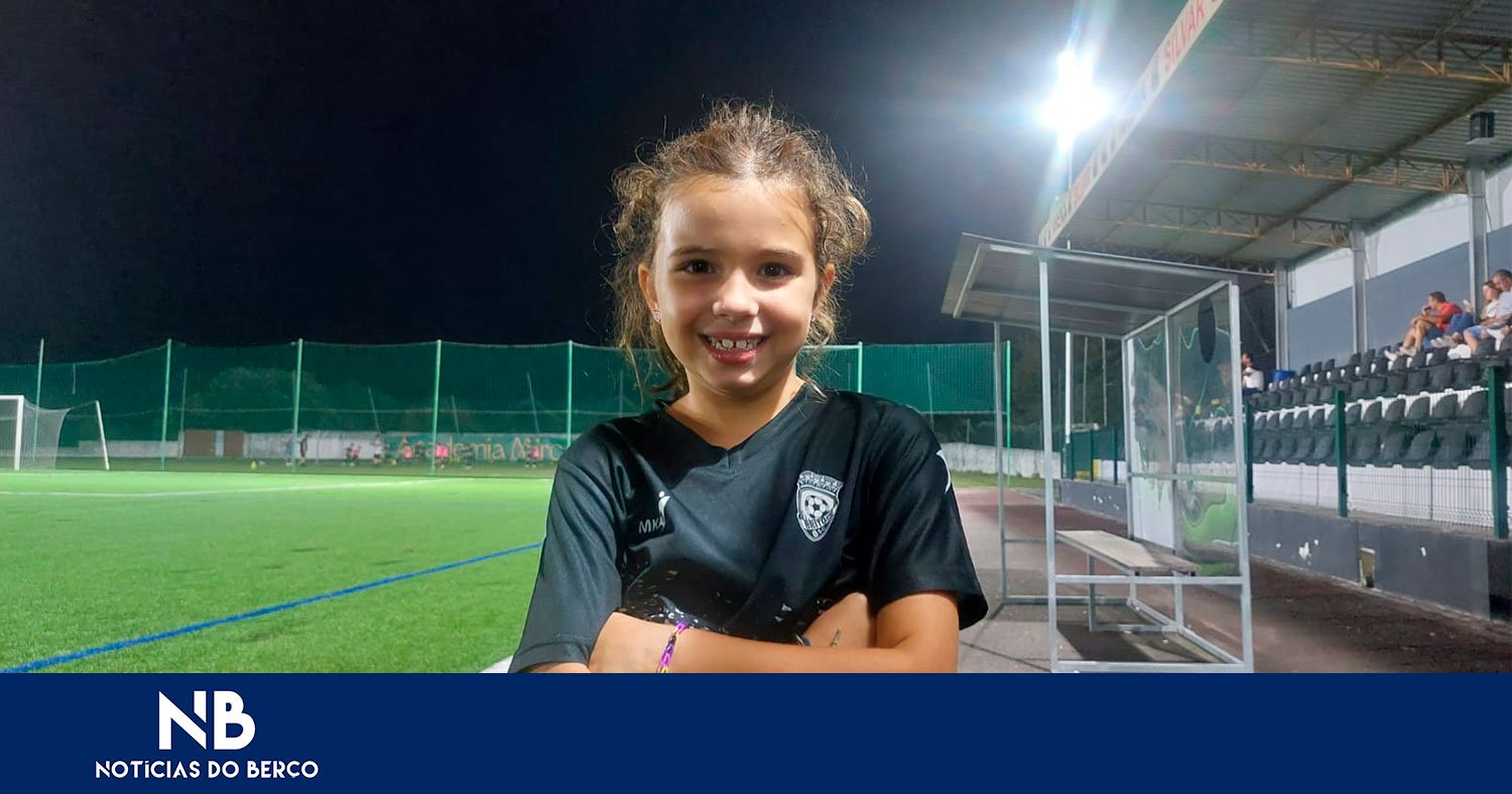 Mariana: “Quando comecei a andar já dava chutos na bola”