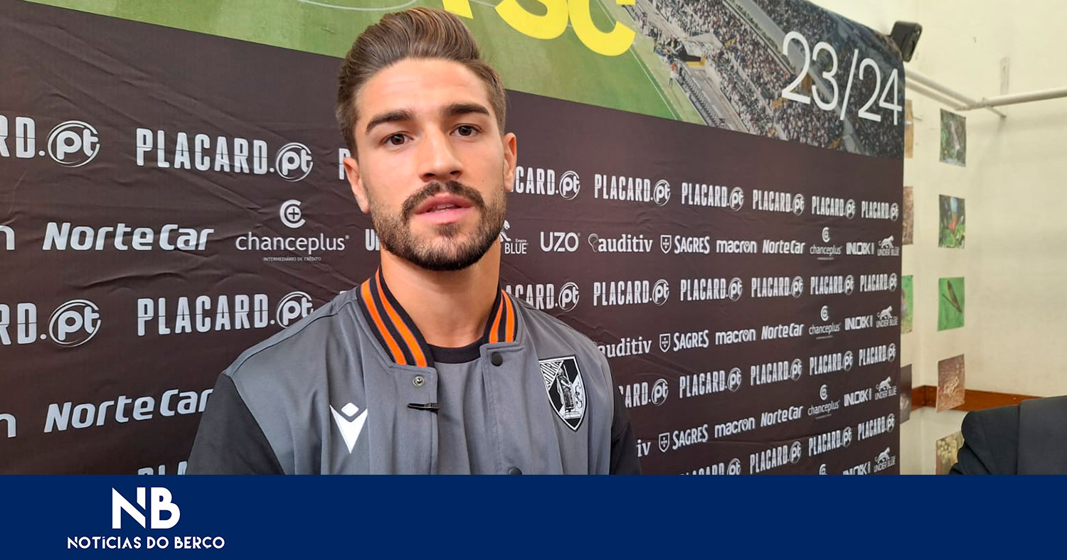 Tomás Ribeiro feliz pela escolha no Vitória: “Passo em frente na minha carreira”