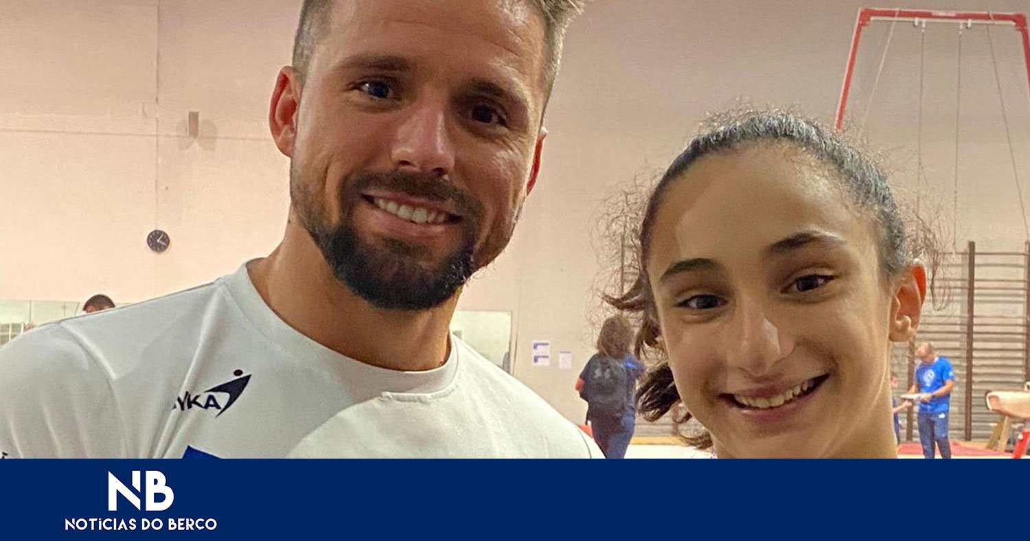 Ginasta Carolina Henriques presente em novo estágio