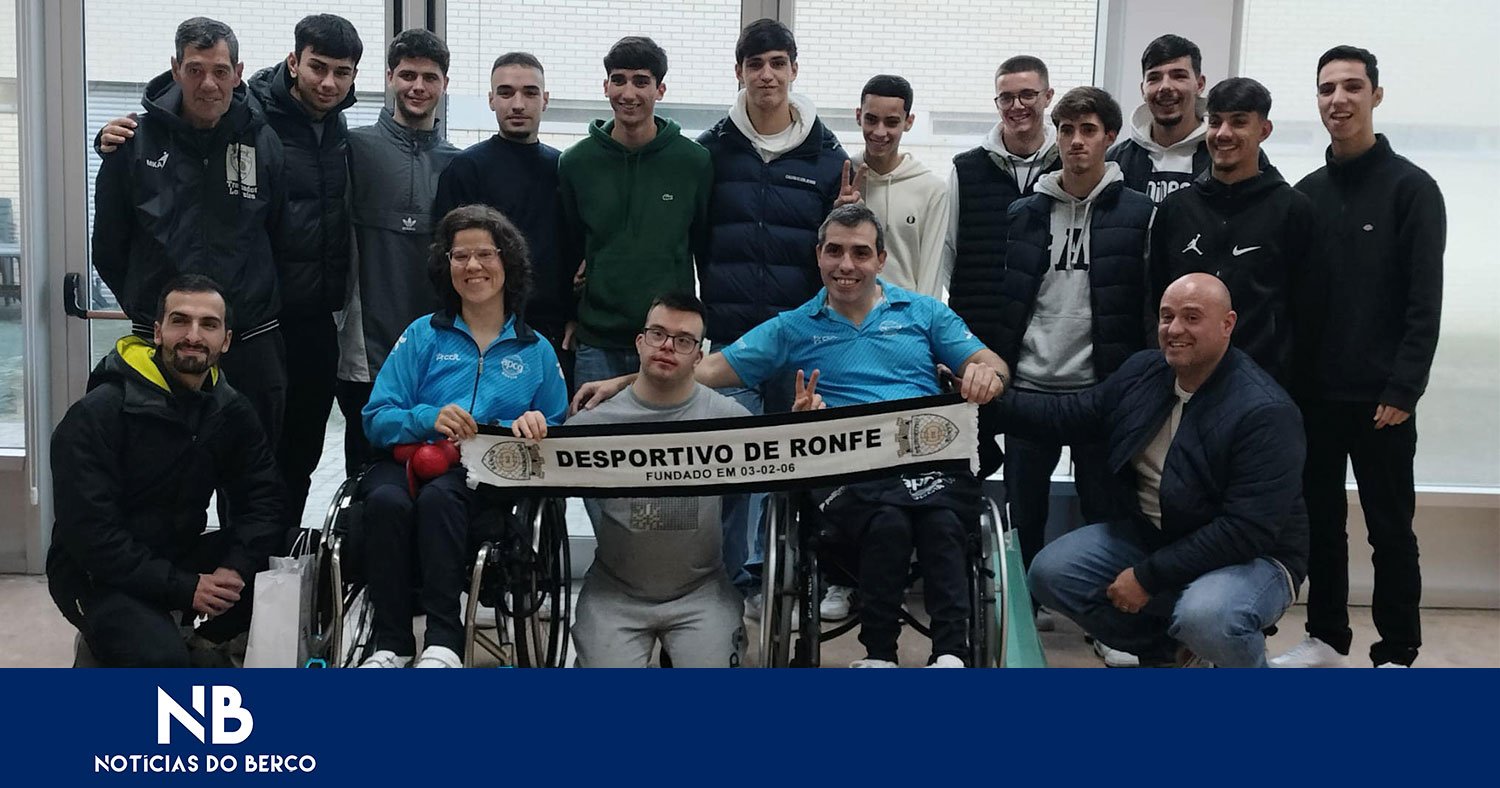 Juniores do Ronfe visitaram APCG