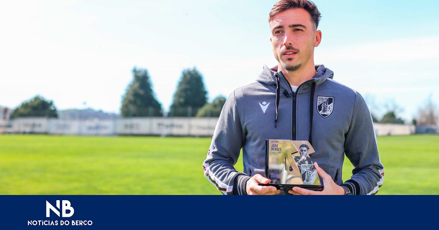 Golo em Braga valeu prémio a João Mendes