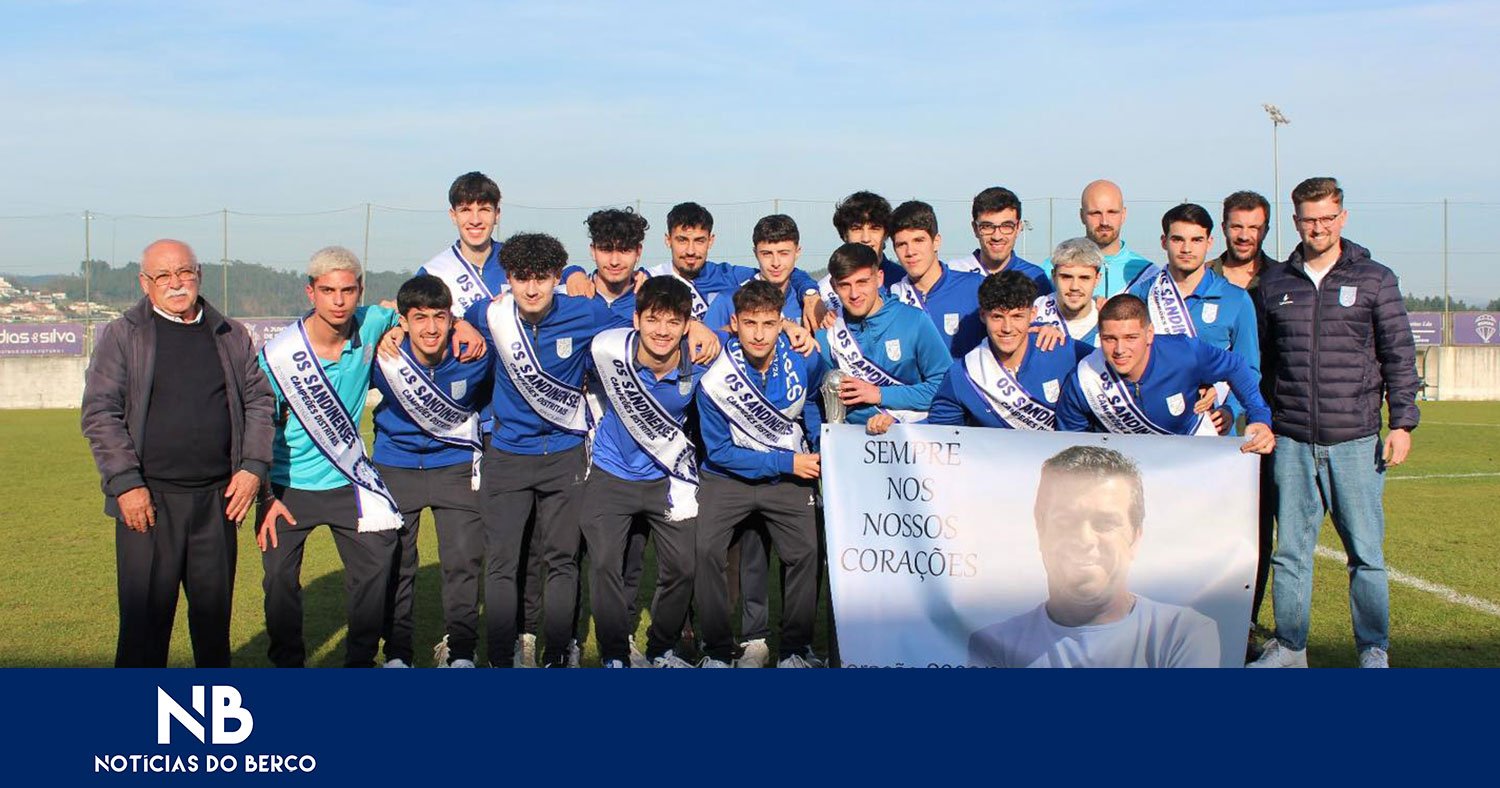 Juniores do Sandinenses homenageados