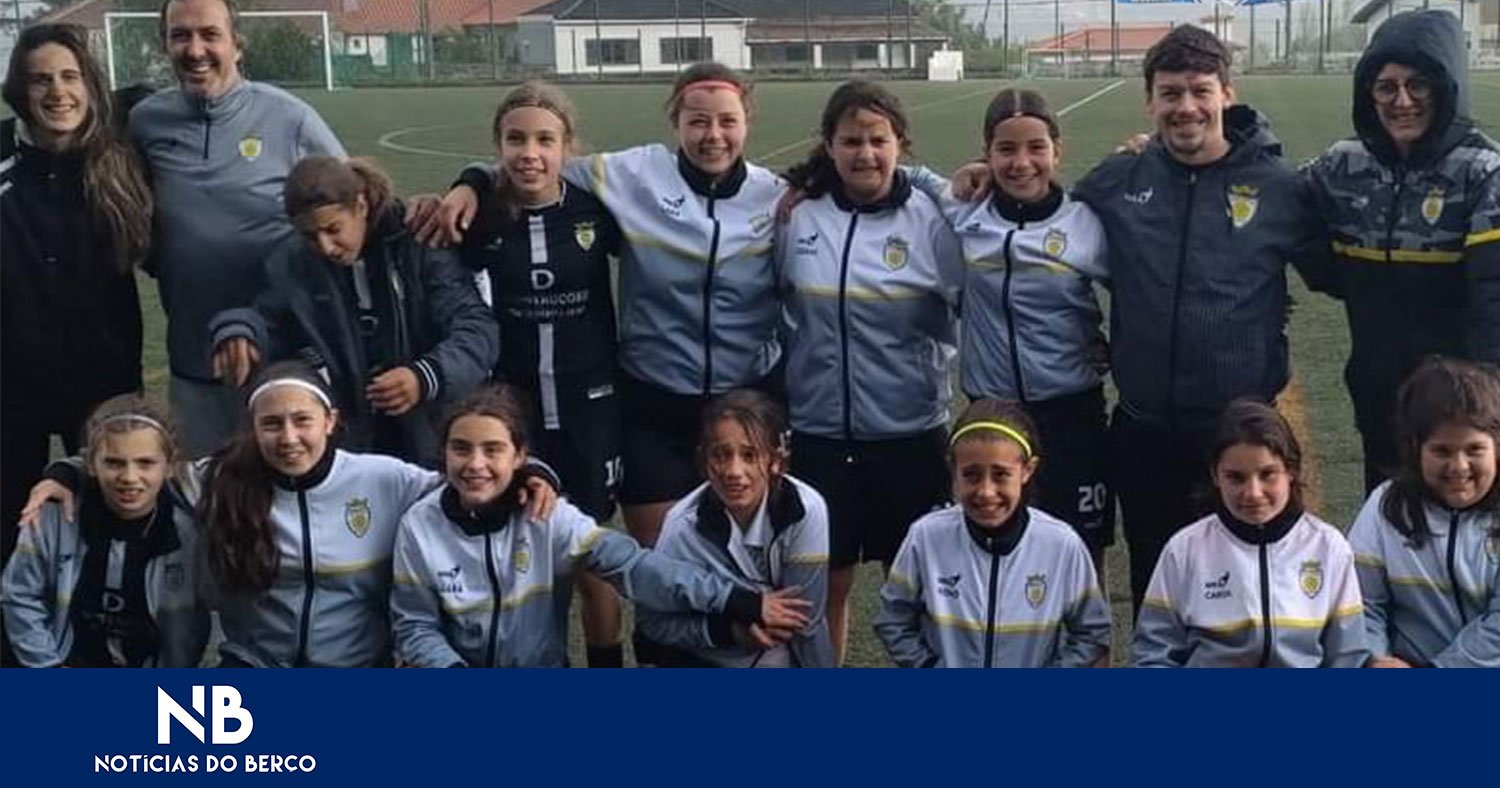 SUb-13 do Ronfe visitam escola