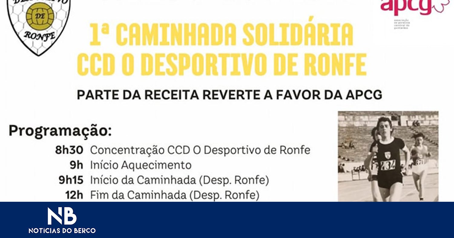 Ronfe organiza caminhada solidária