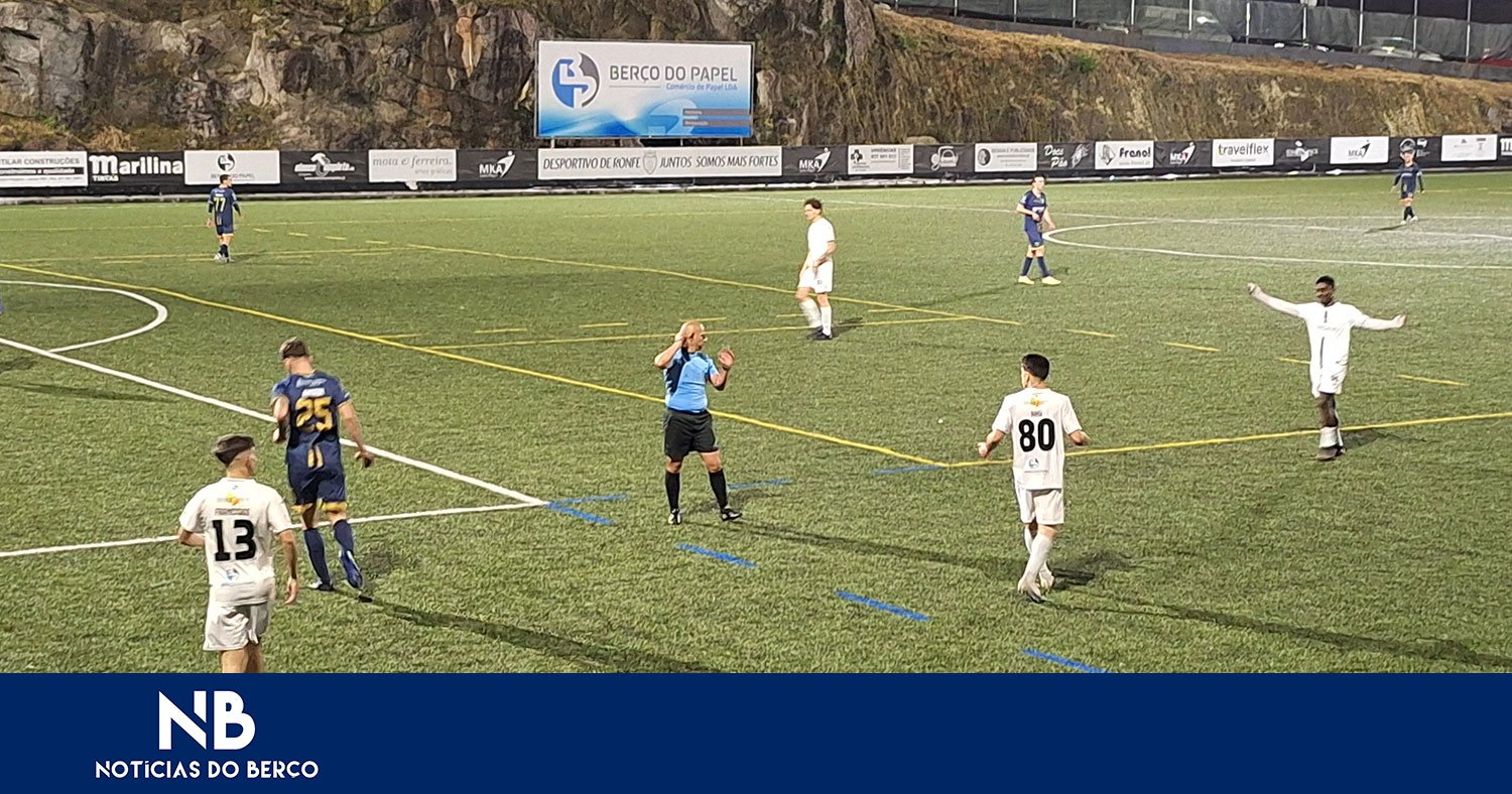 Ronfe venceu o Bairro por 1-0.