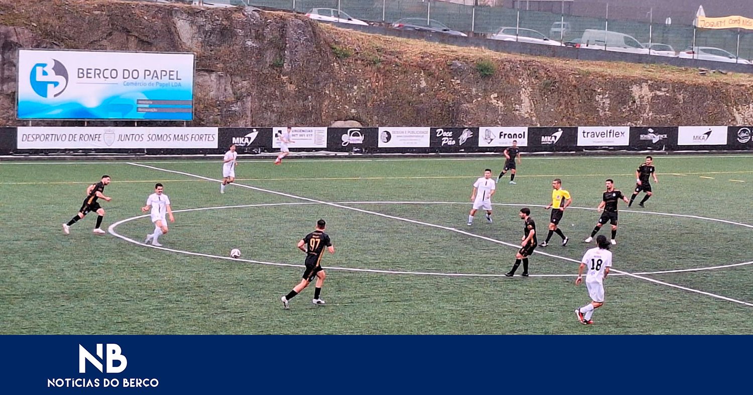 Ponte eficaz goleou no dérbi com o Ronfe