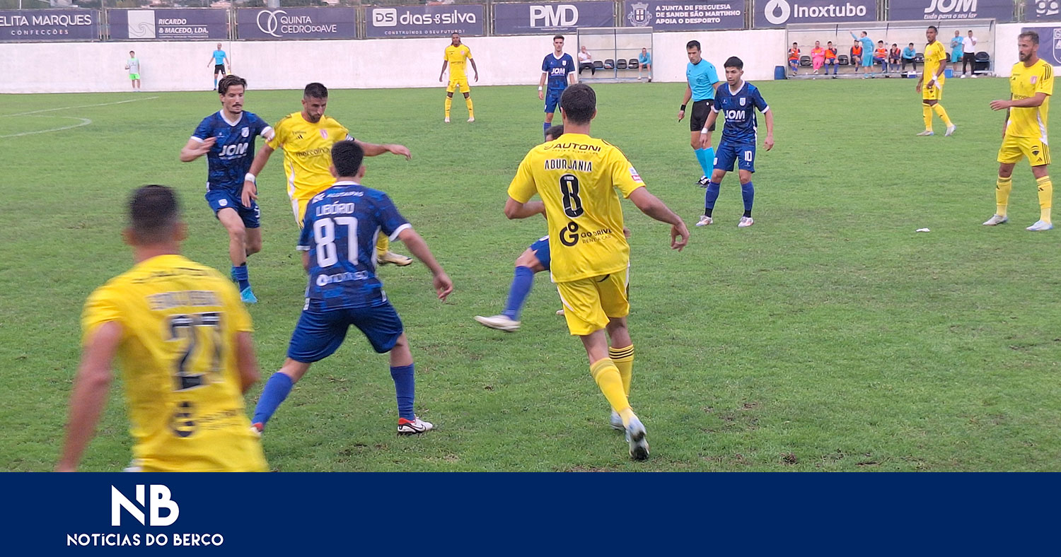 Sandinenses sai de cabeça erguida da Taça de Portugal