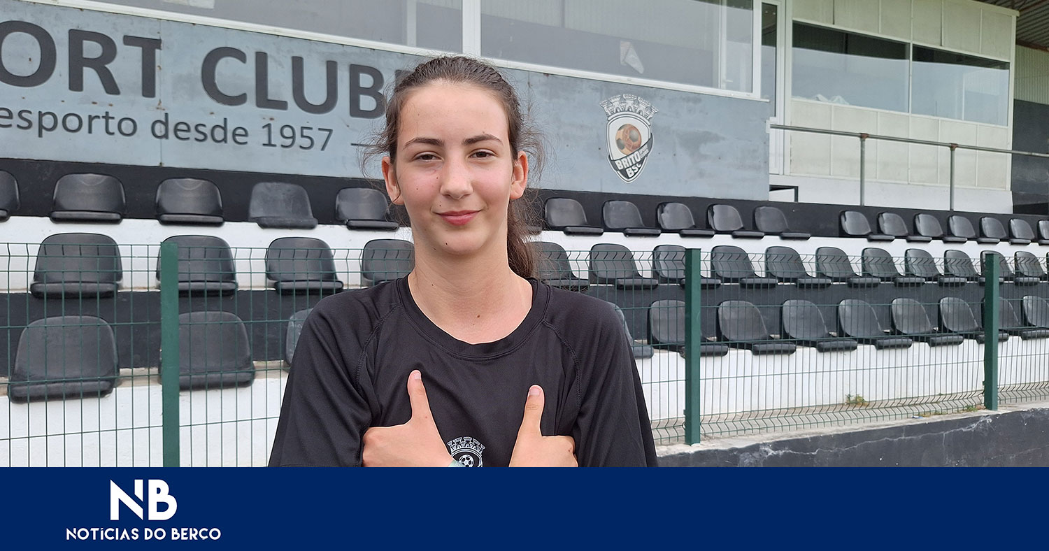 Lara Cação destacou-se na goleada ao Delães