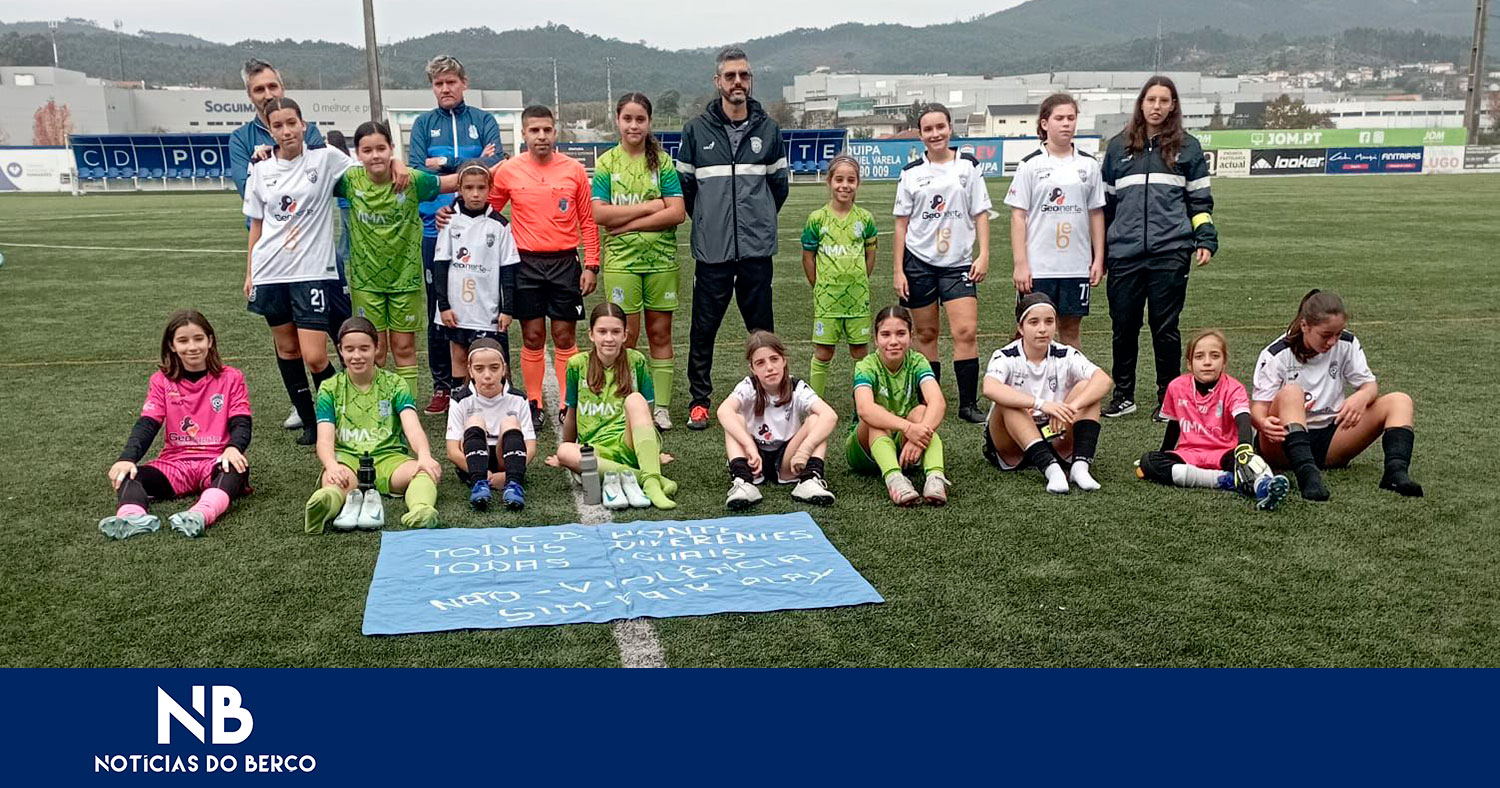 Sub-13 do Ponte venceram dérbi com o Brito