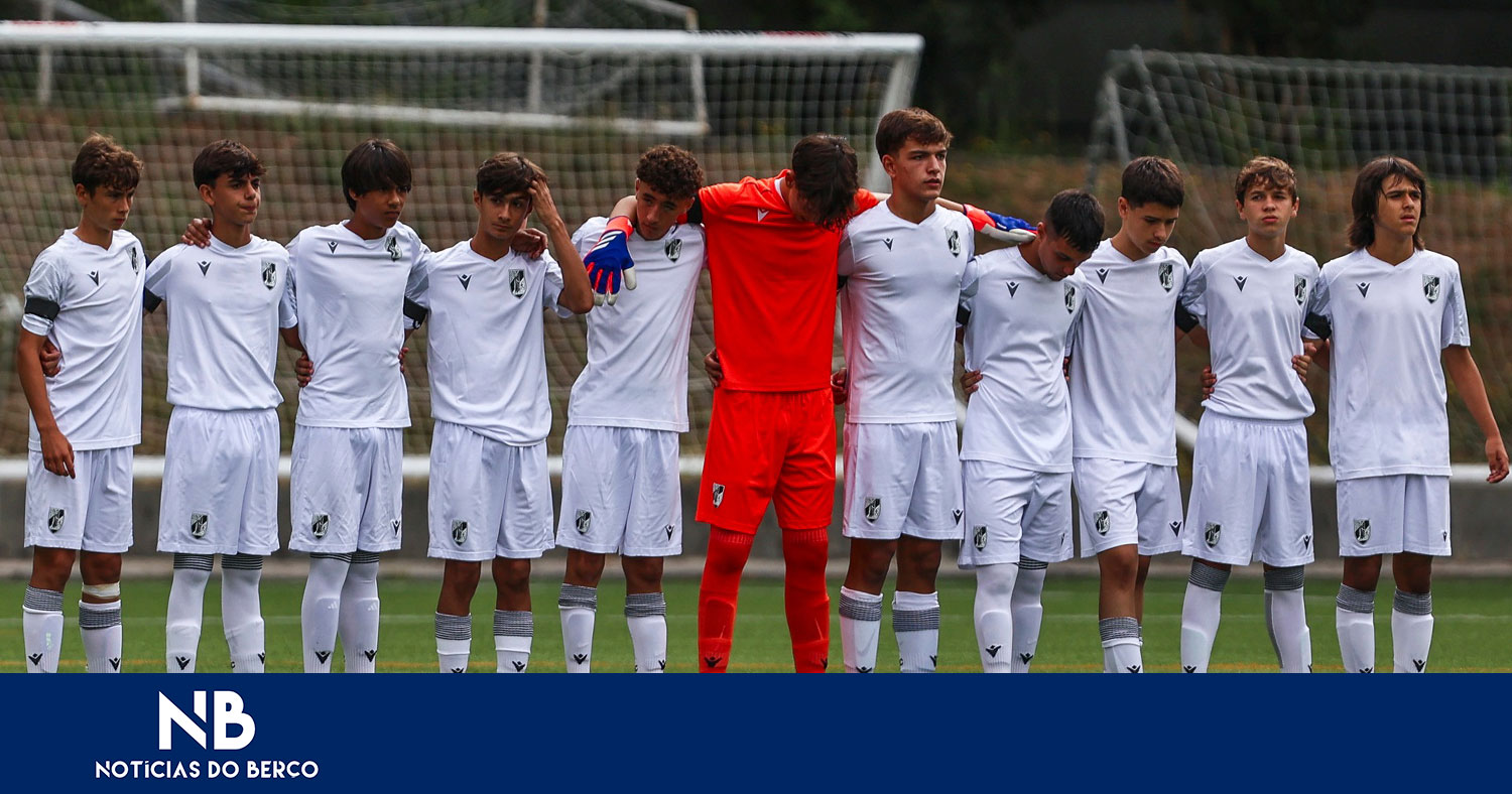 Iniciados do Vitória com a melhor defesa nacional