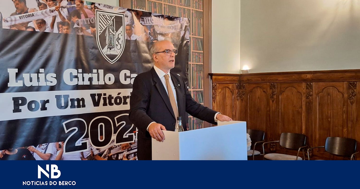 Candidato Luís Cirilo lamentou teor da tarja colocada junto ao estádio