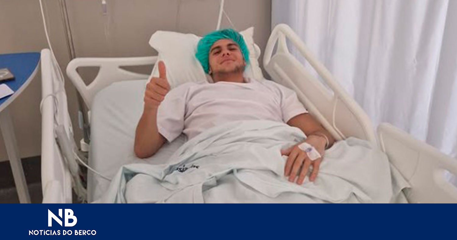 Hugo Nunes operado com sucesso