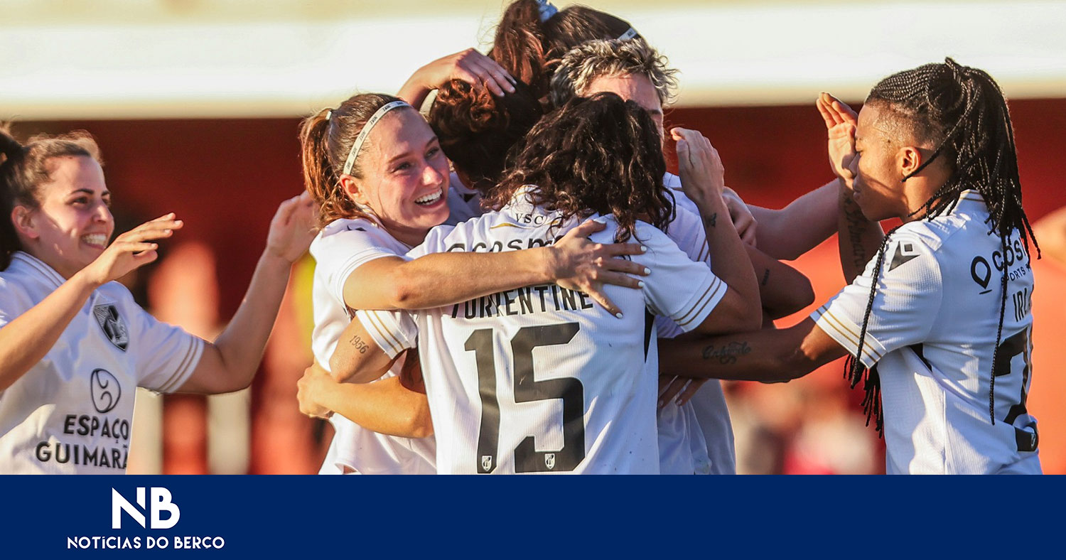 Equipa feminina a um ponto da subida