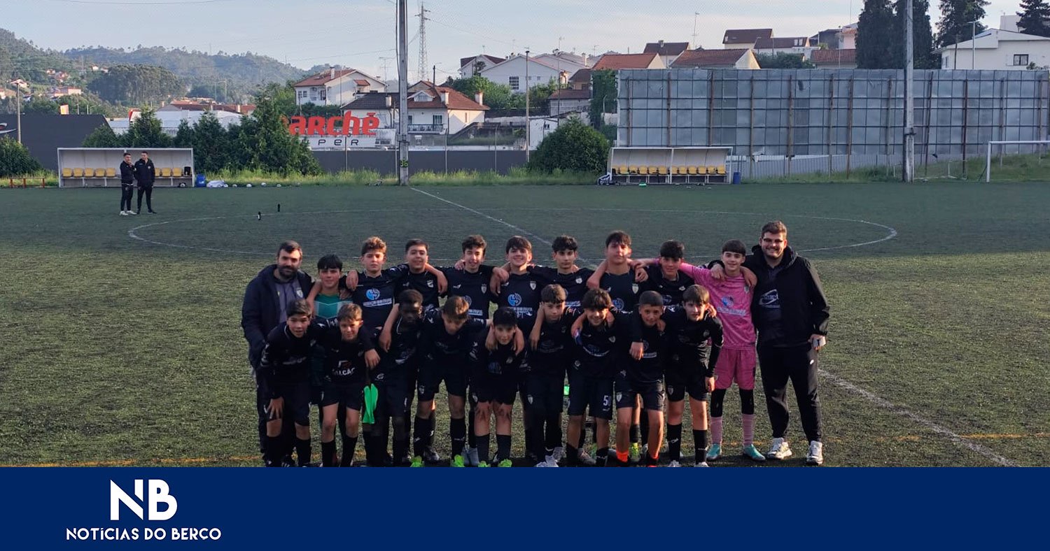 Iniciados do Ronfe sorriram em Fafe