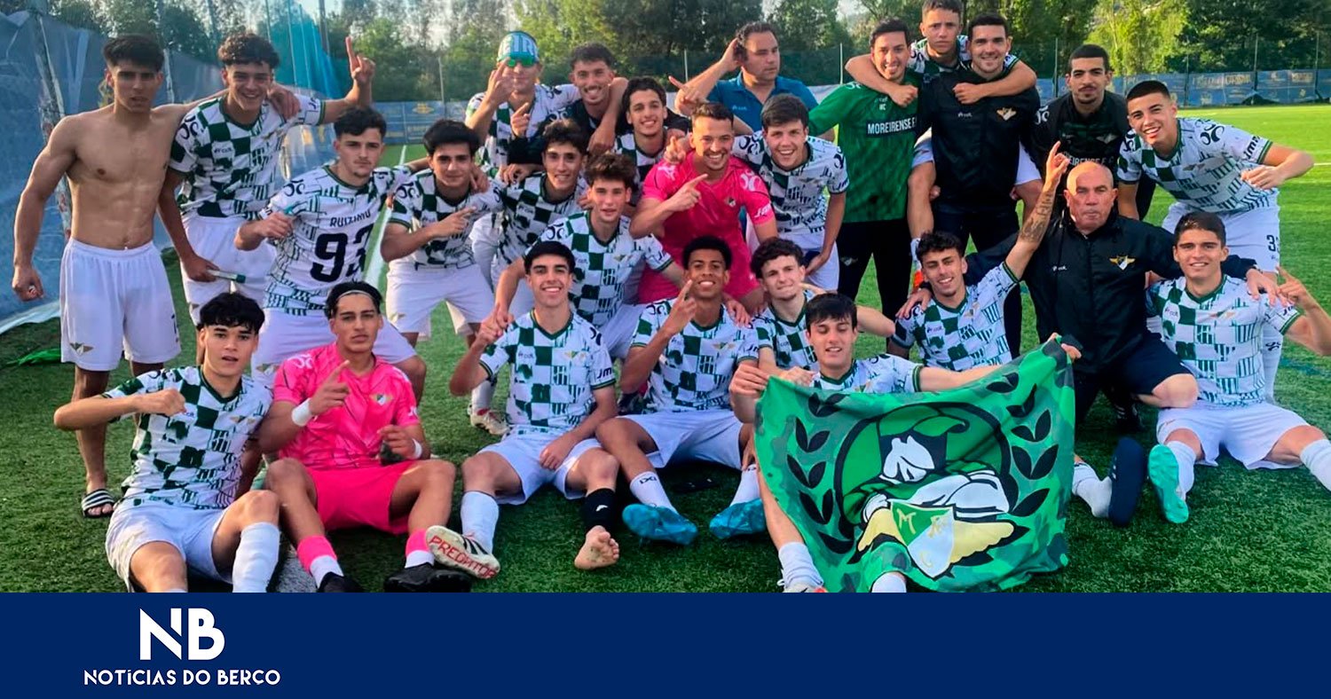 Juniores do Moreirense regressam à primeira divisão