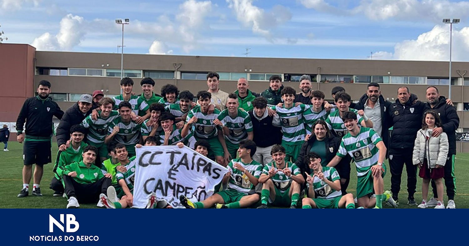 Taipas sobe e com o título de campeão