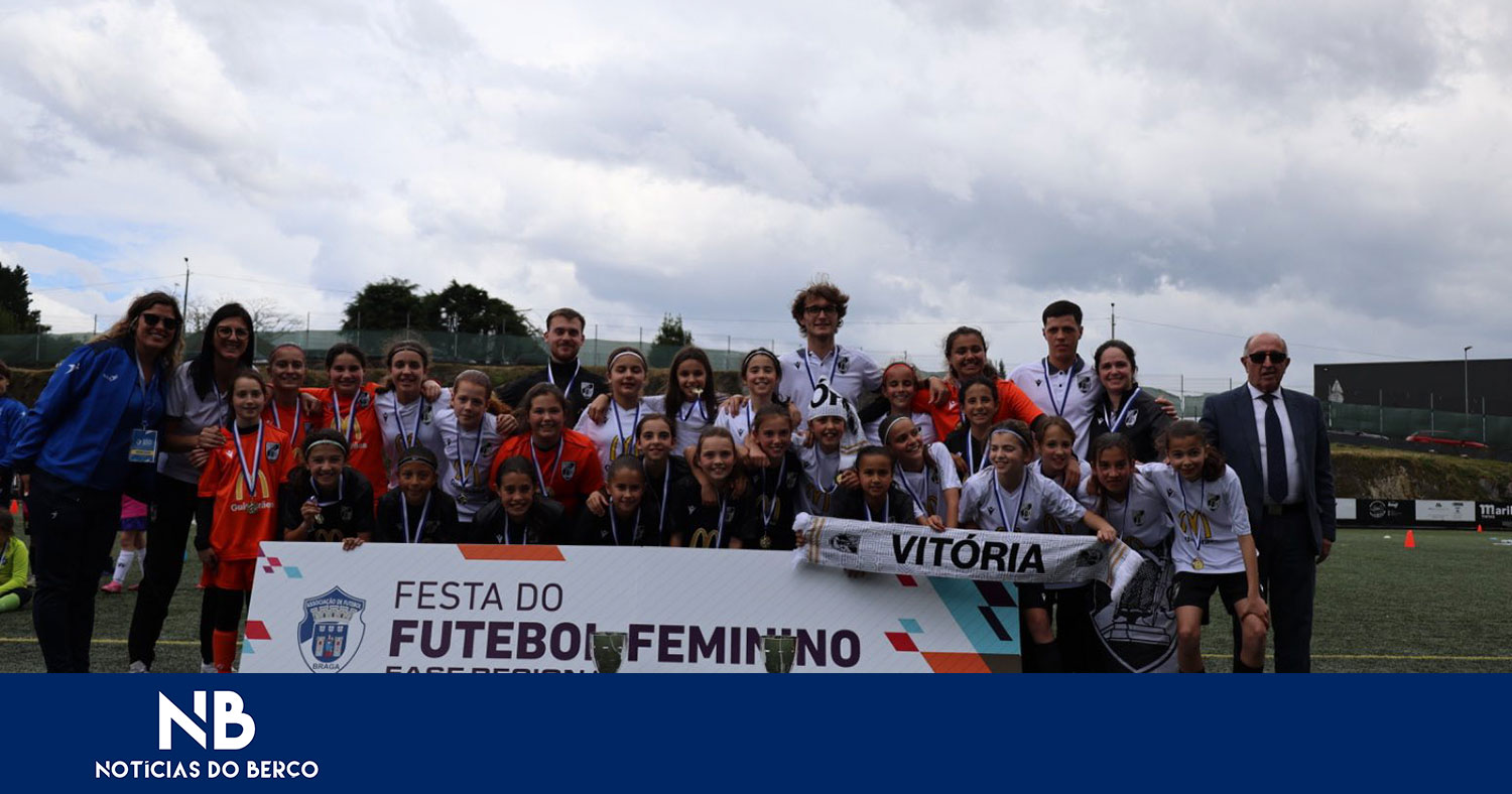 Vitória representa AF Braga na Fase Final da Festa do Futebol Feminino