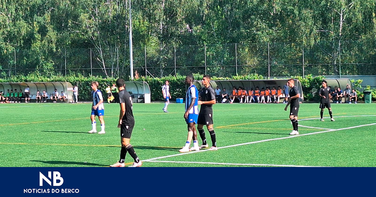 Sub-19 derrotados pelo FC Porto