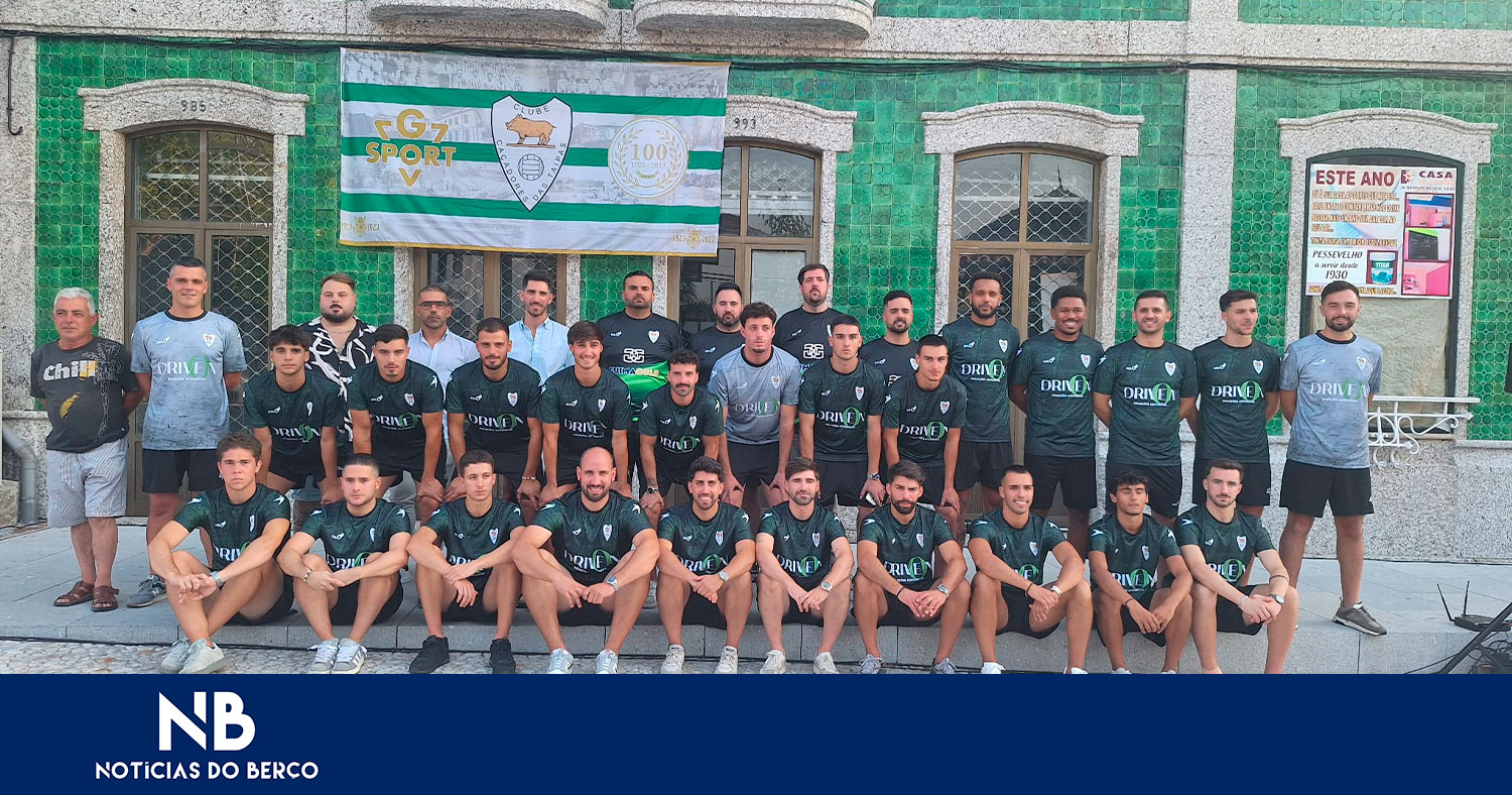 Taipas apresentou-se com oito reforços e seis jogadores da formação
