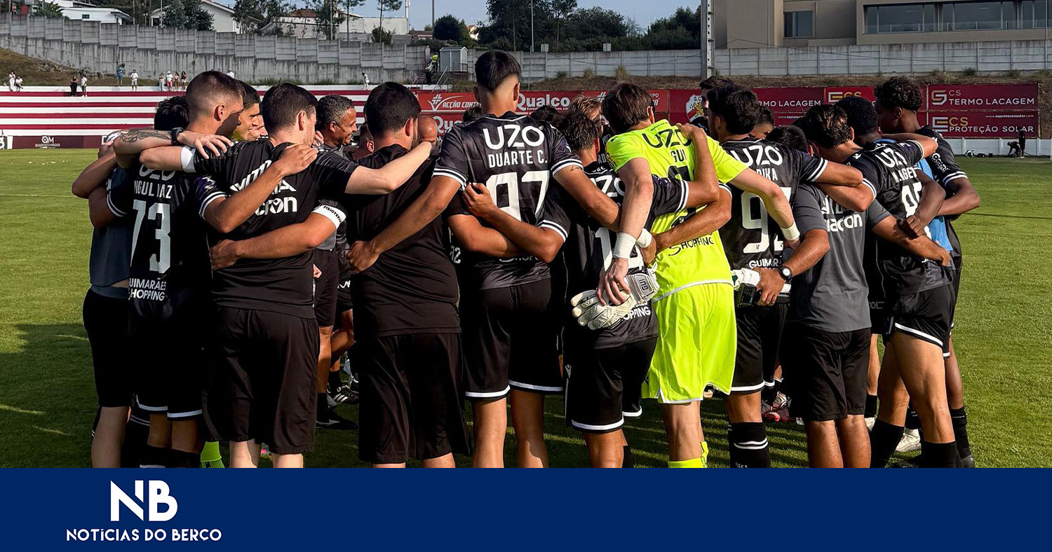 Vitória B mete a primeira na Liga 3