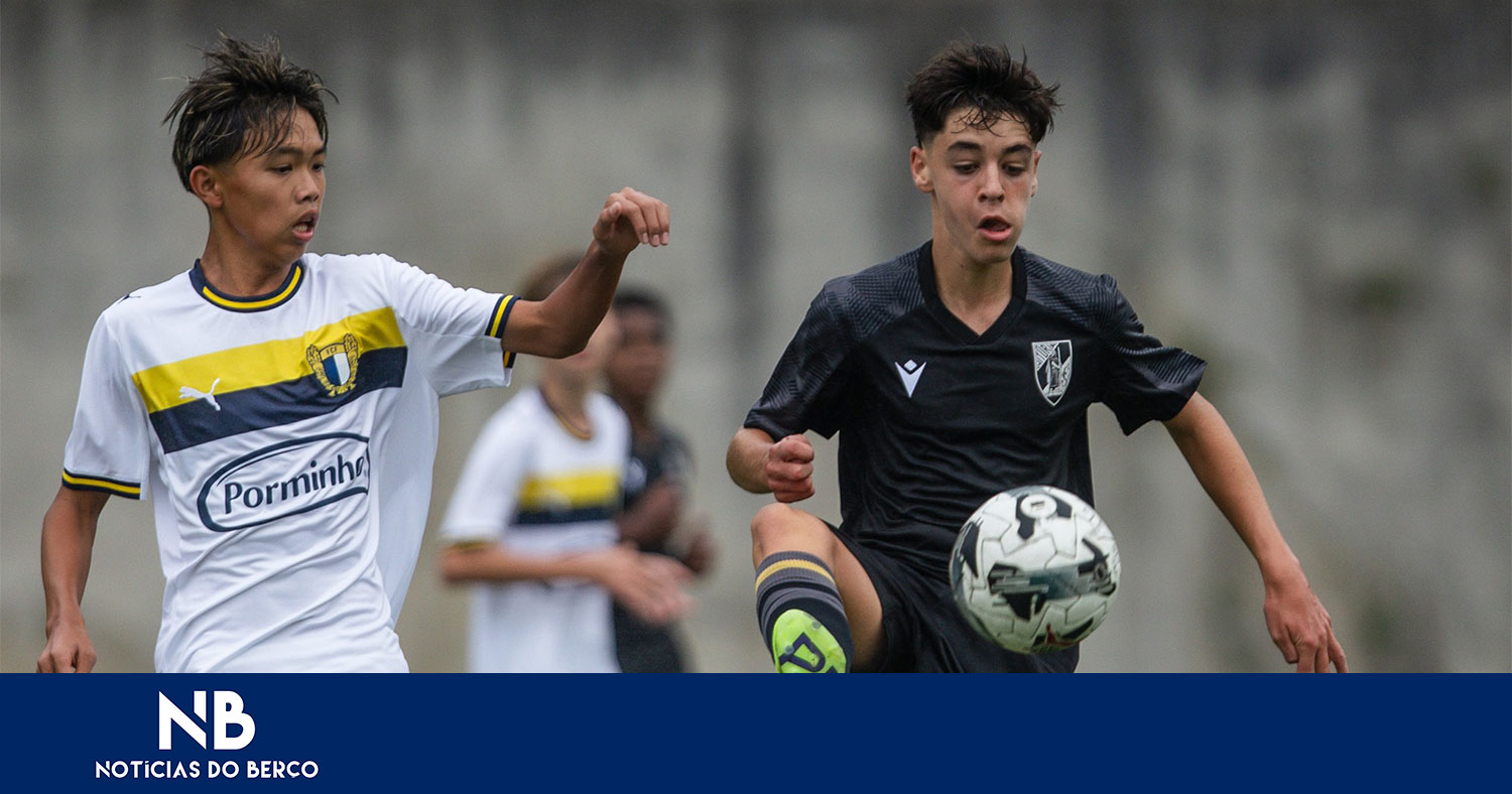 Iniciados do Vitória metem a segunda