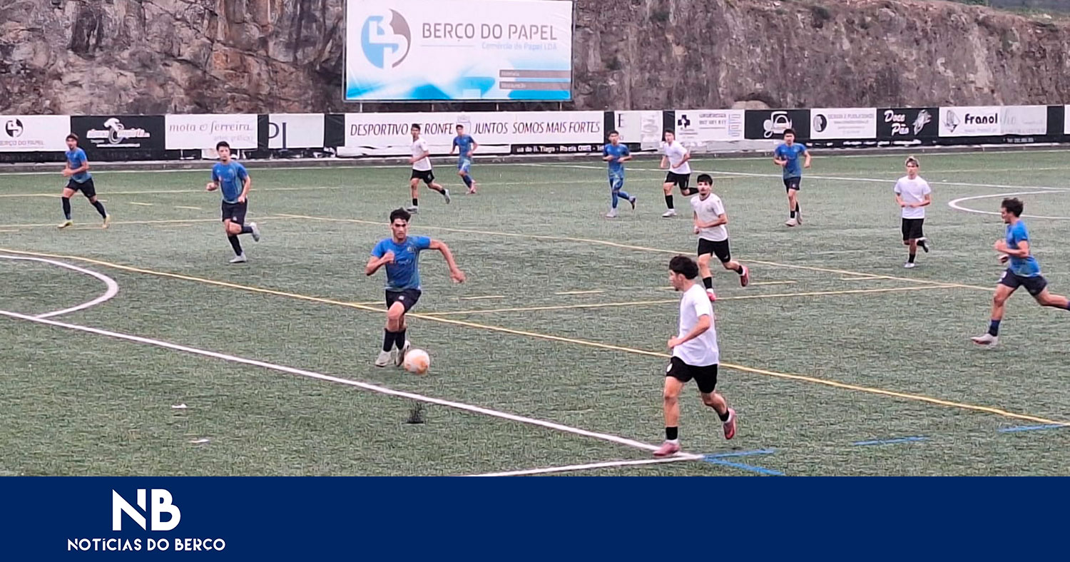 Sub-19 do Ronfe e São Cristóvão com amigável produtivo