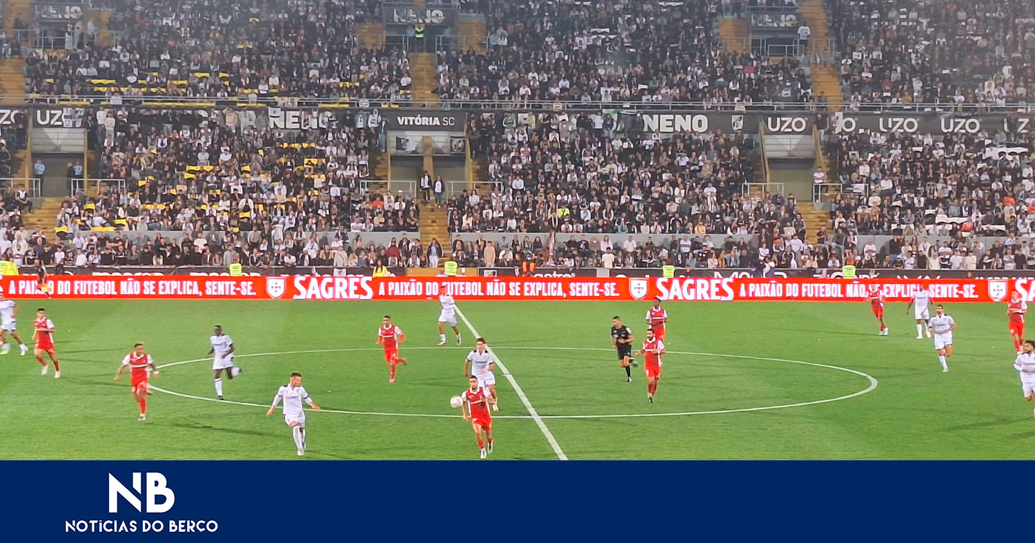 Vitória empata na receção ao Sp. Braga