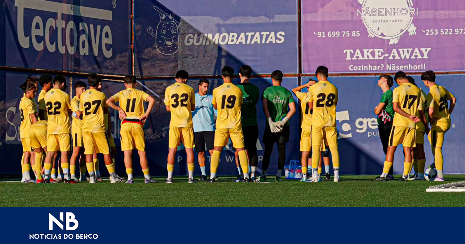 Sub-19 do Berço permanecem invictos e no topo