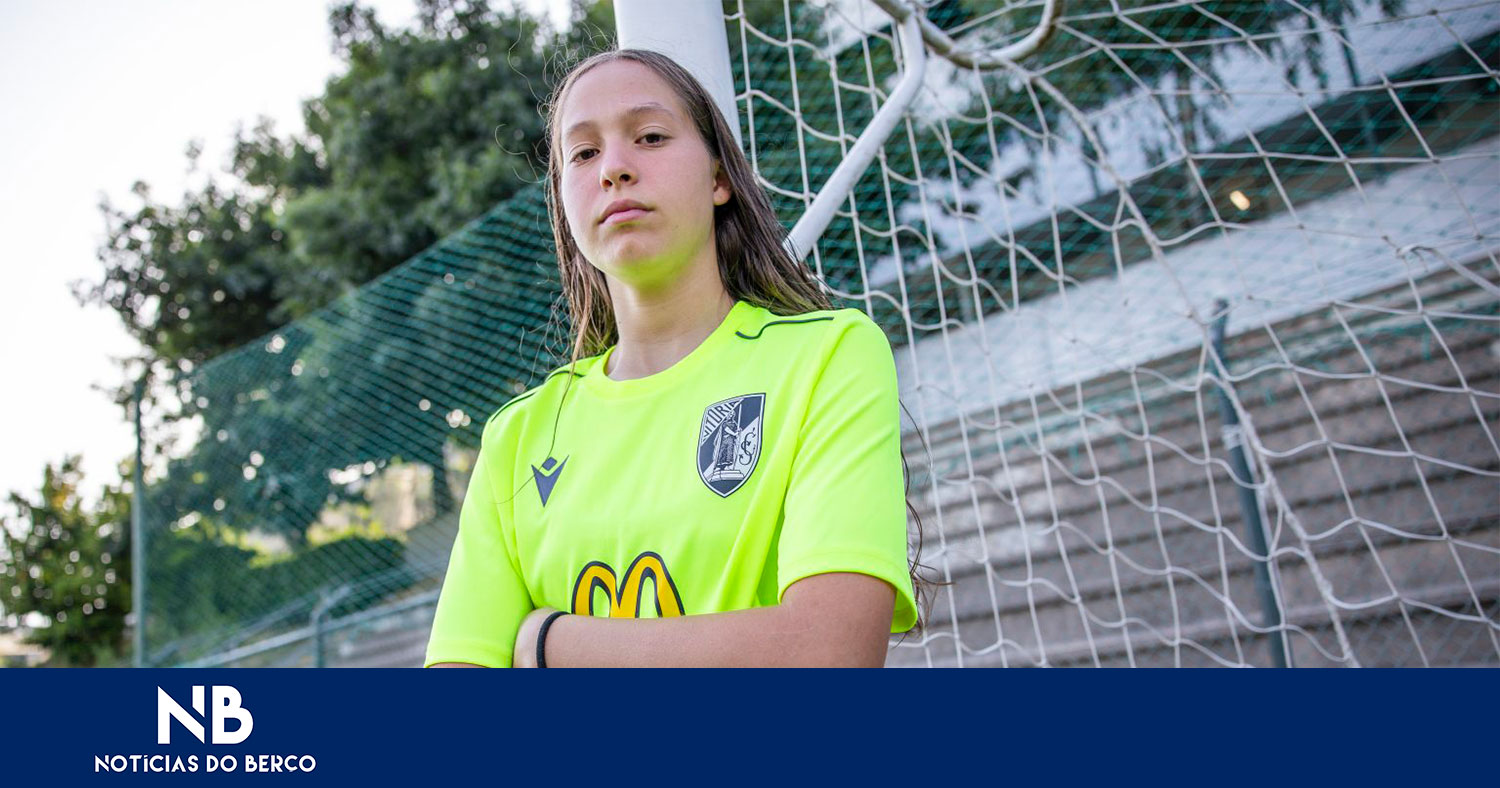 Vitória segura Matilde Leite