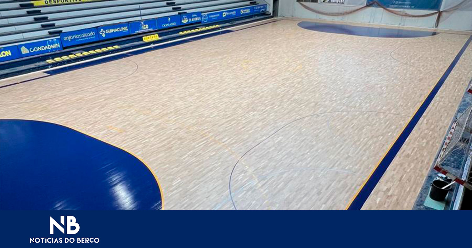 Xico Andebol já tem piso novo