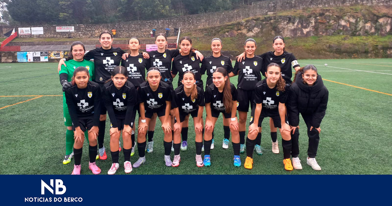 Sub-15 do Ronfe na fase de apuramento de campeão