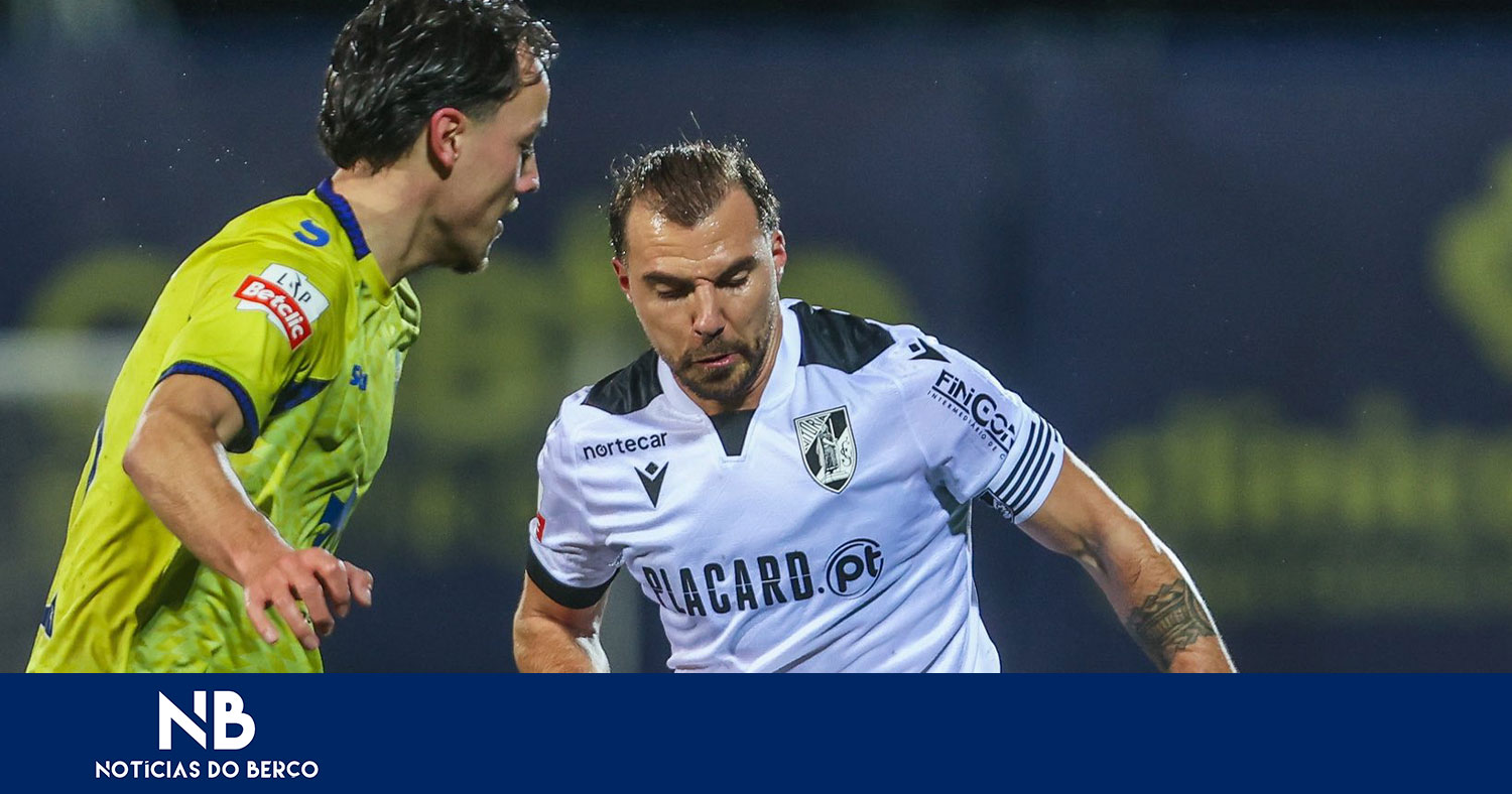 Vitória desperdiça vantagem de dois golos e perde em Arouca