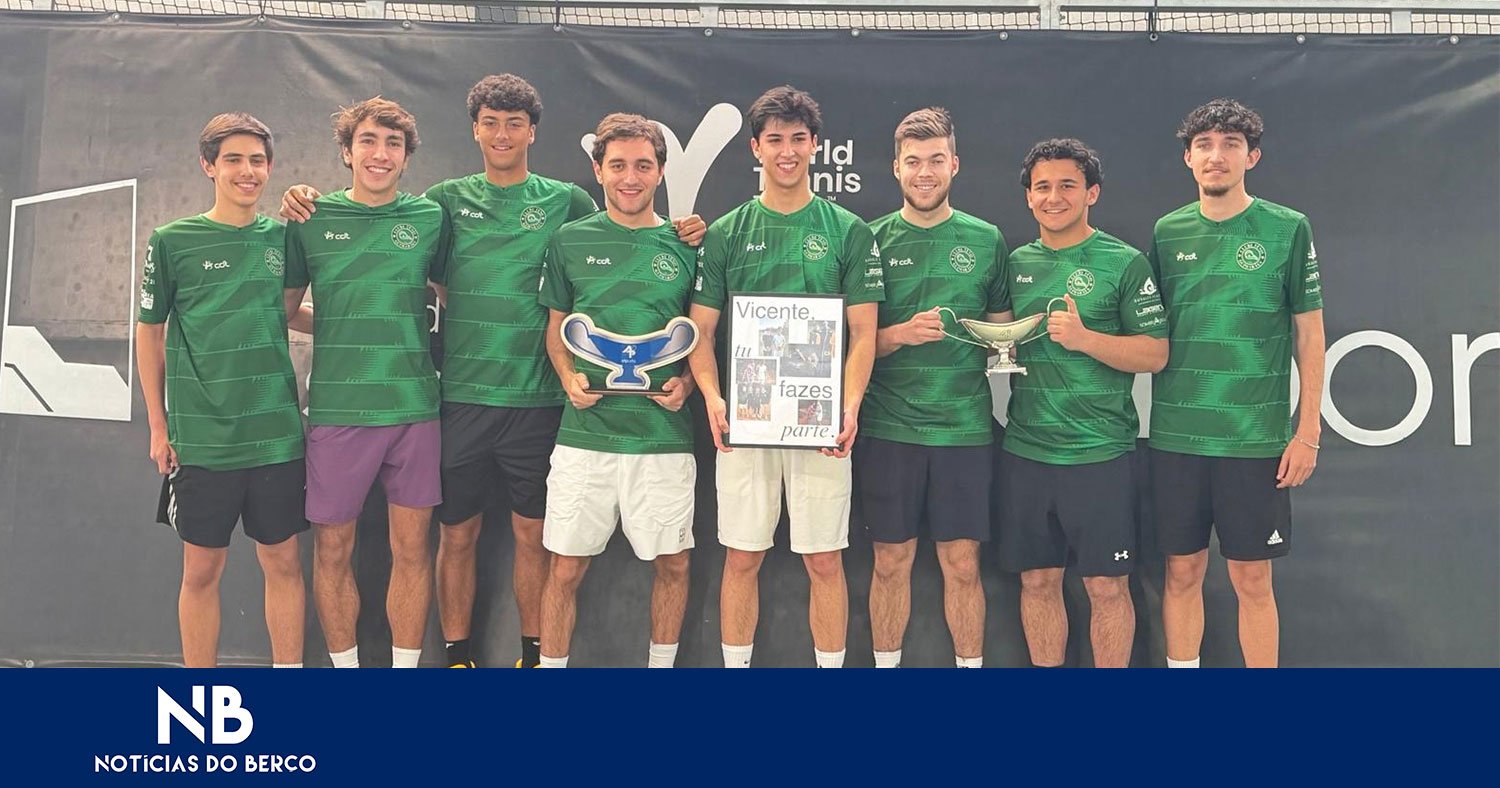 Clube de Ténis de Guimarães conquista título regional por equipas