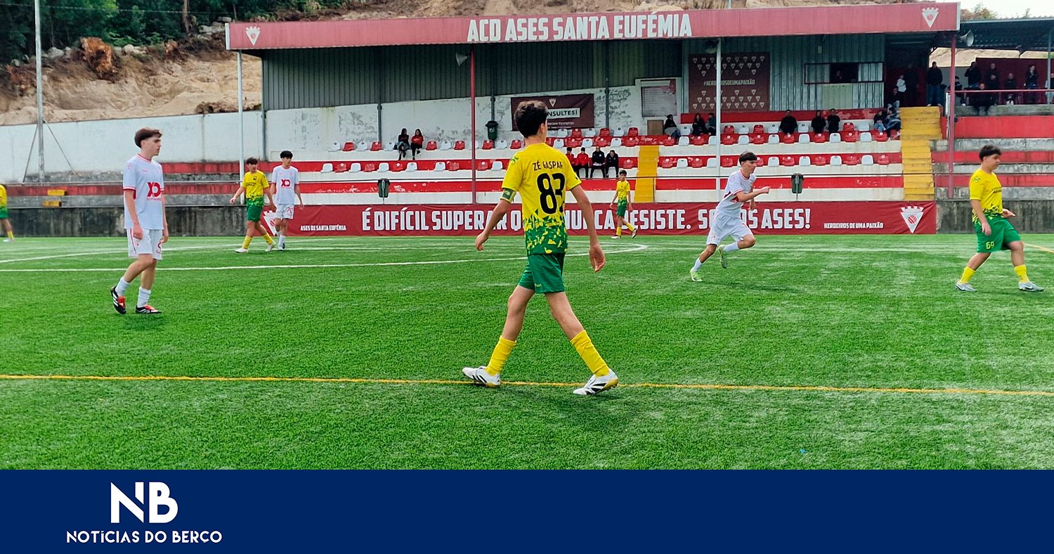 Trio destacou-se no dérbi com o Salgueiral