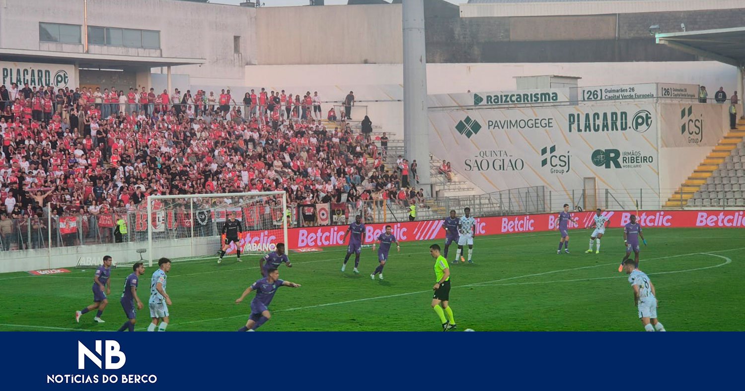 Moreirense derrotado no dérbi com o Sp. Braga