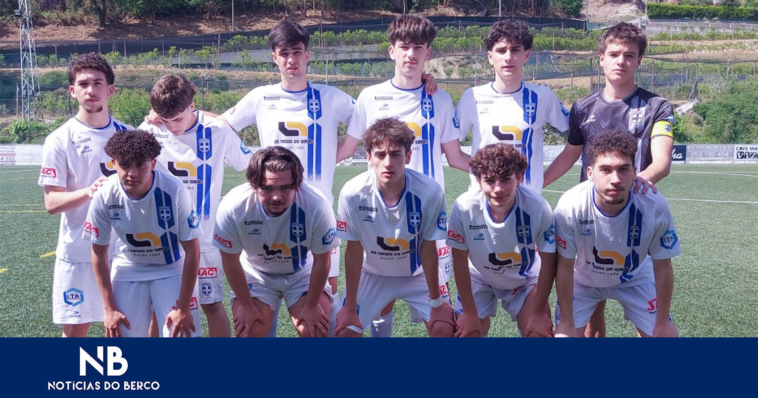 Sub-17 do Berço deram mais um passo para a subida