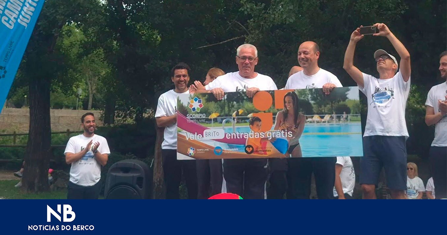 Adesão da vila de Brito galardoada com prémio