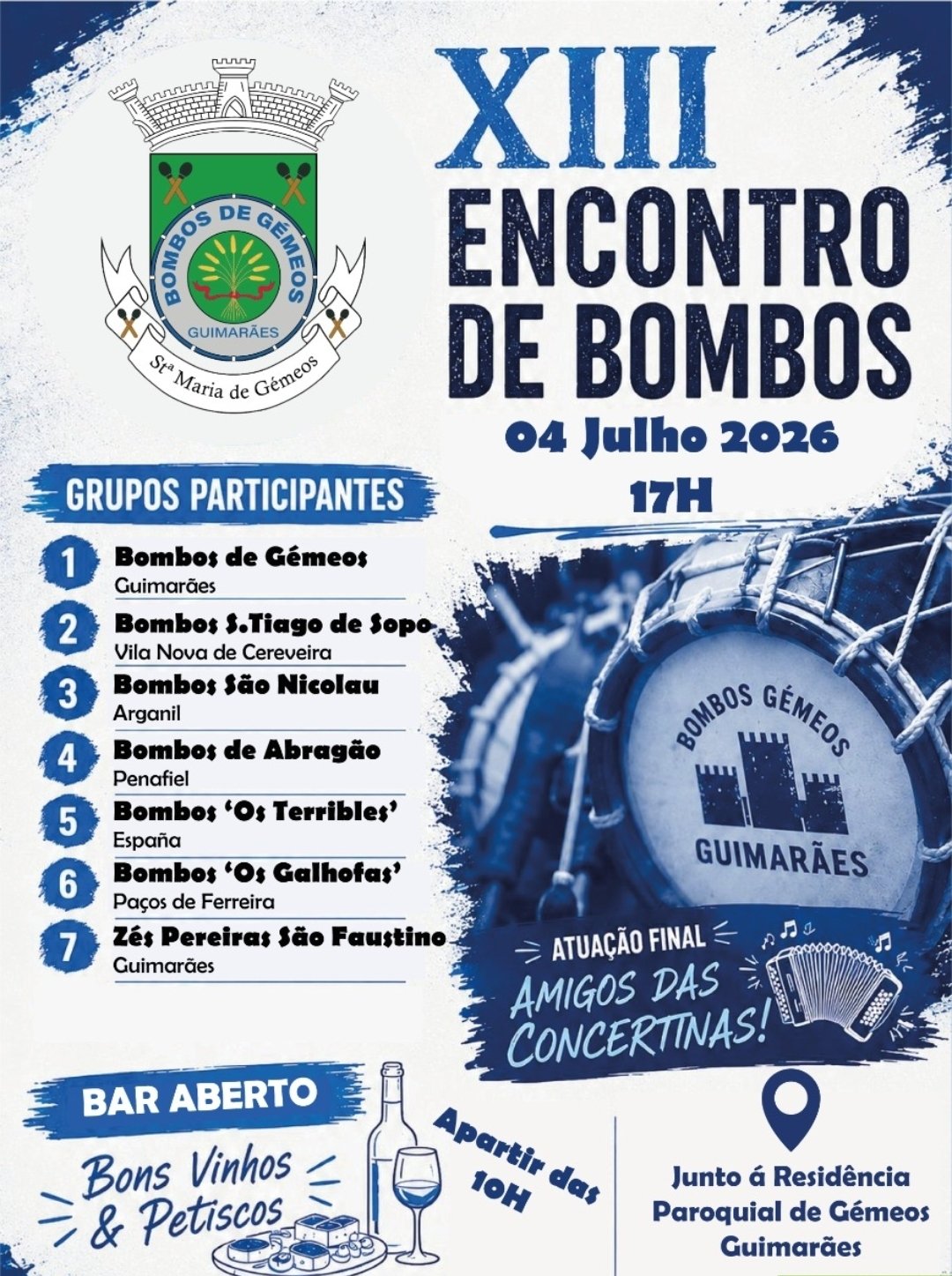 XIII encontro de Bombos em Gémeos