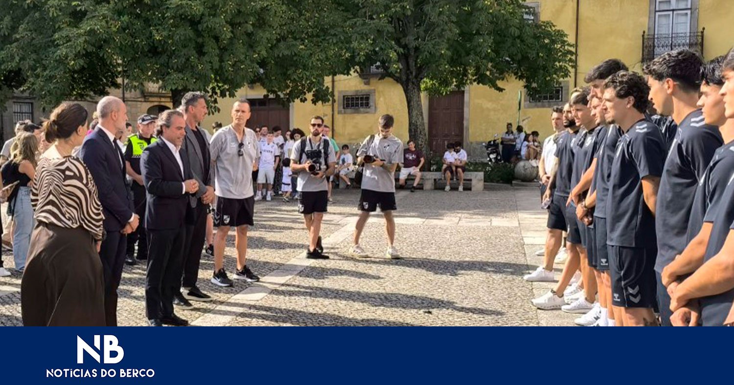Ricardo Araújo: “Têm o privilégio de levar ao peito o símbolo do nosso maior embaixador”