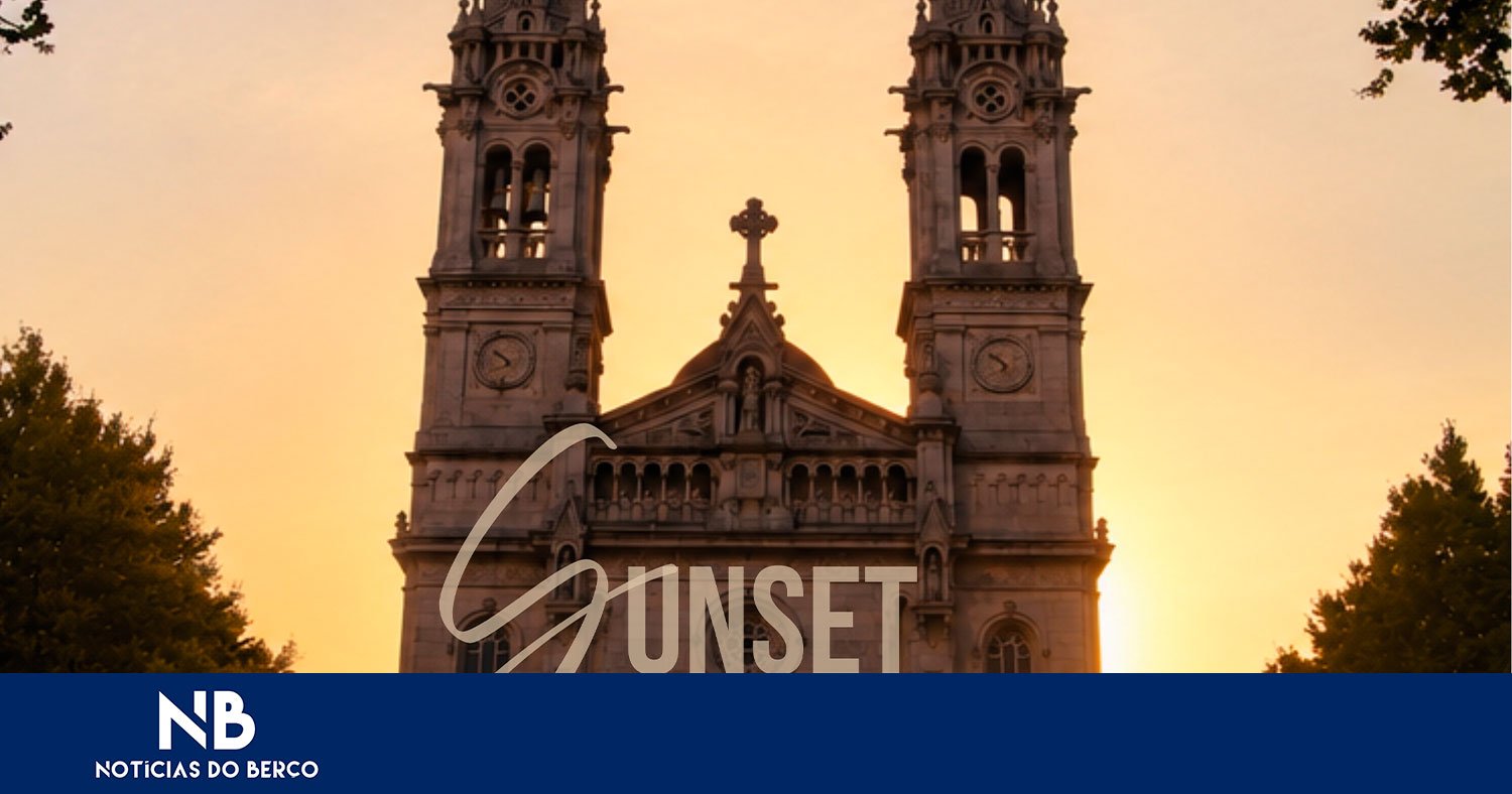 Sunset na Basílica de São Torcato