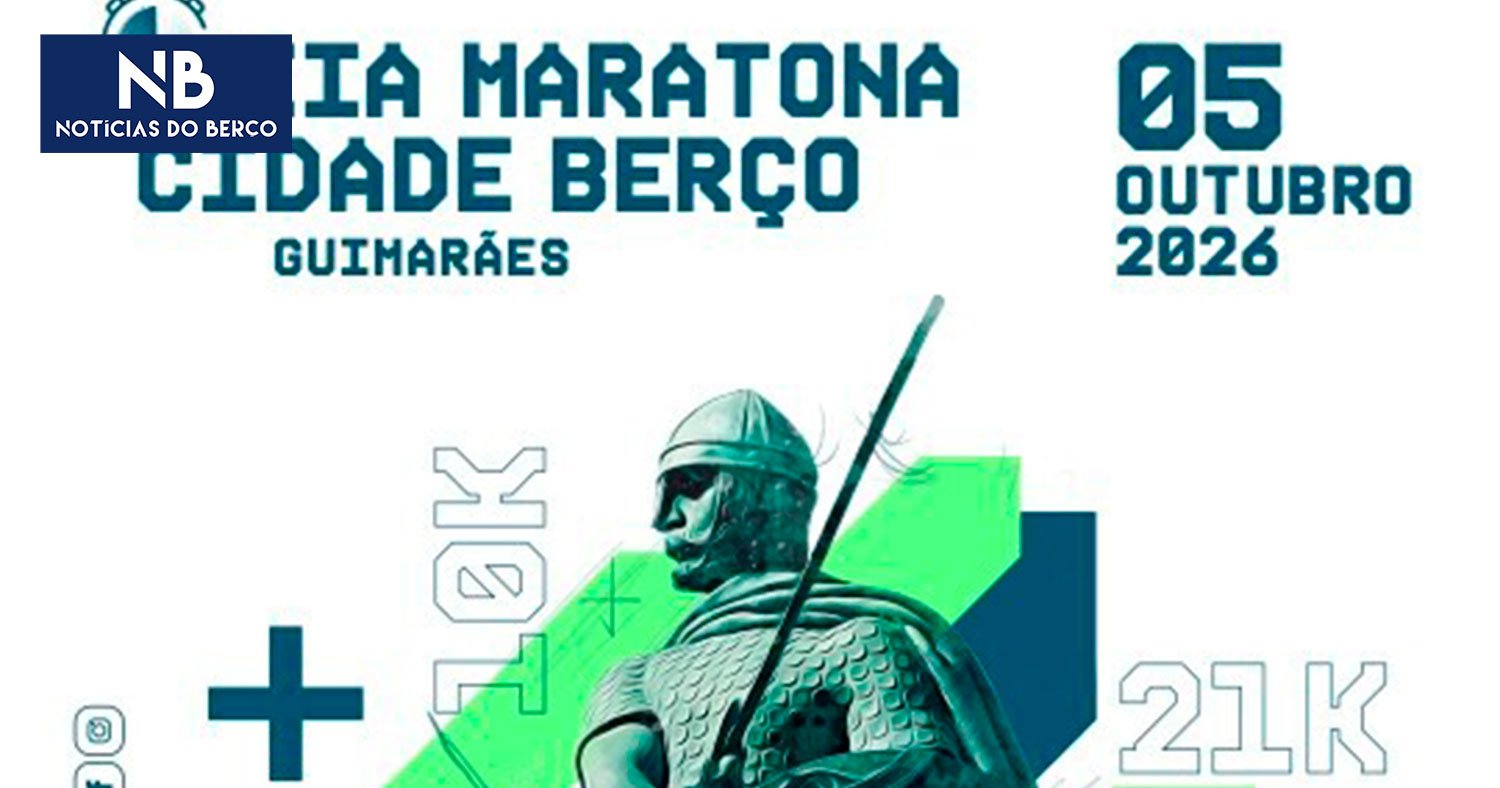 Meia Maratona Cidade Berço a 5 de outubro