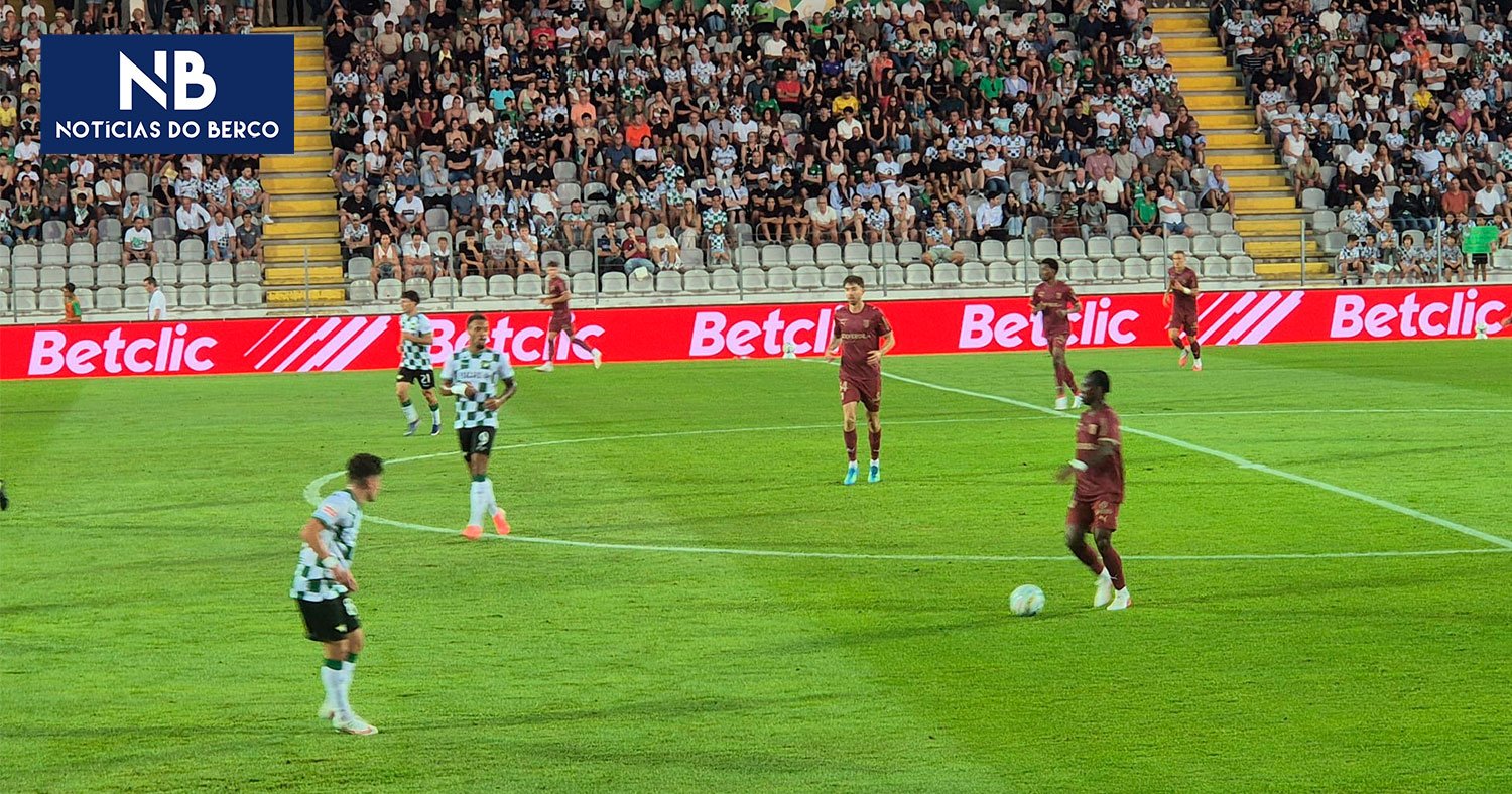 Moreirense travou Sp. Braga