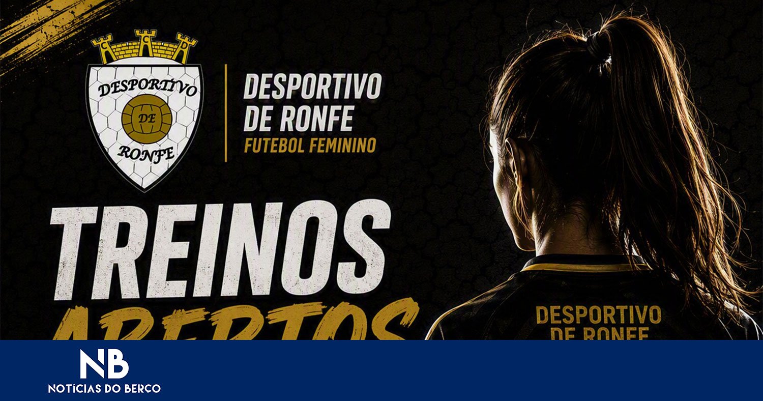 Ronfe com treinos abertos para o feminino
