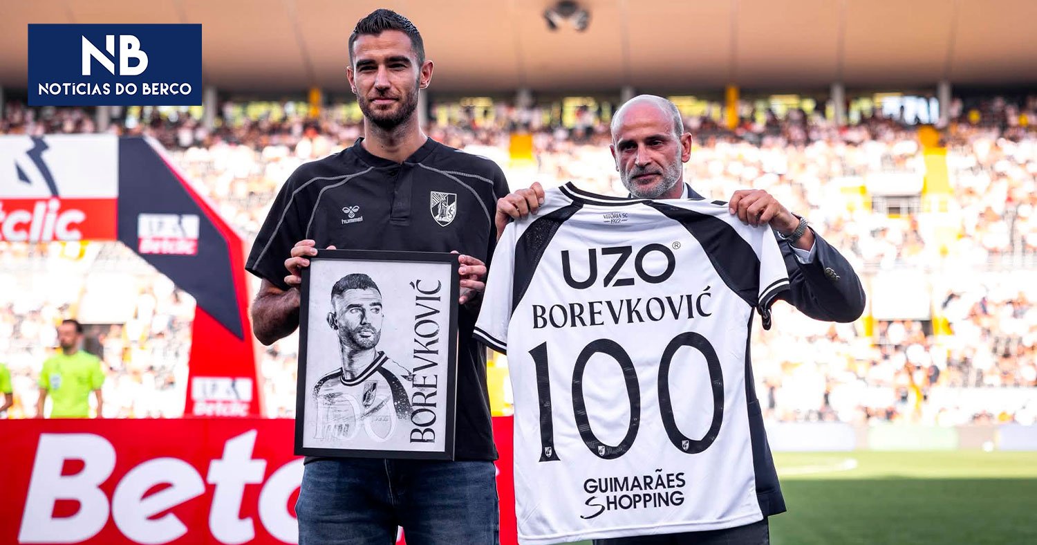 Borevkovic homenageado pelos 100 jogos
