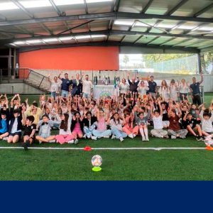 Atlético da Costa e Vítor Matos presentes na escola de São Roque