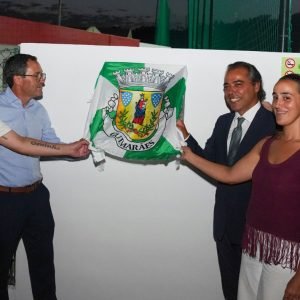 Ricardo Araújo presente na inauguração do sintético do ARD Calvos