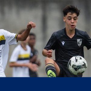 Iniciados do Vitória metem a segunda